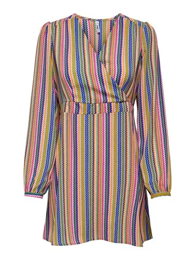 ONLY W ALMA LIFE POLY L/S RILEY DRESS 15284372