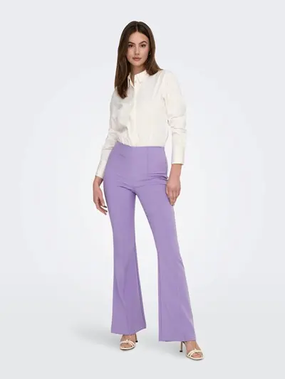 ONLY W ASTRID LIFE HW FLARE PIN PANT 15279182