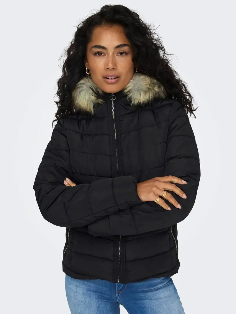 ONLY W GIUBBOTTO ELLAN QUILTED HOOD LIFE 15300254