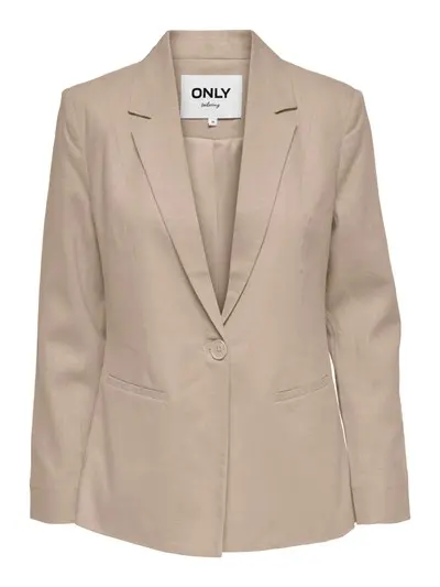 ONLY W OLA-CARO L/S LINEN BL BLAZE 15279507