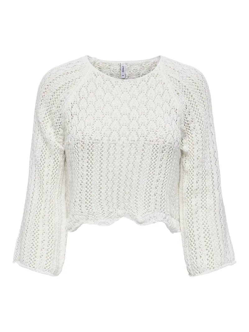 ONLY W PULLOVER 3/4 NOLA LIFE KNIT 15233173 CLD