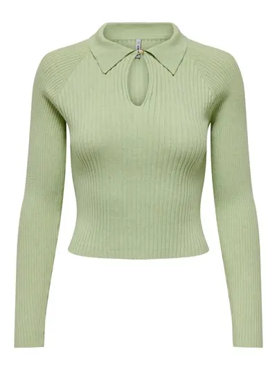 ONLY W PULLOVER NIMA LIFE LONG SLEEVES DETAIL COLLAR 15302171