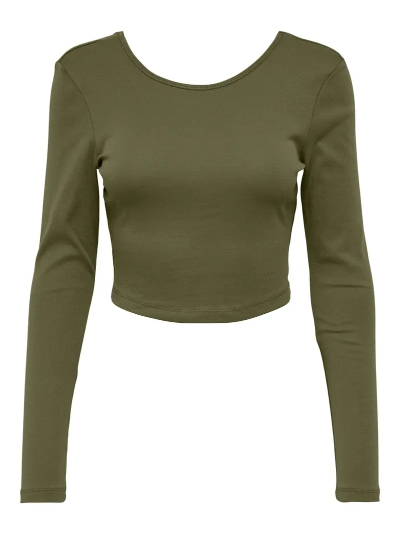 ONLY W TOP KIKA LONG SLEEVE CROPPED 15264721