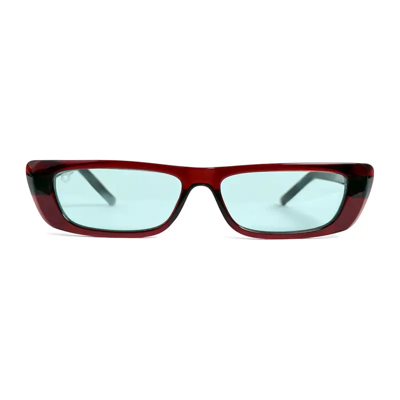 OS SUNGLASSES OCCHIALI DA SOLE PARIGI VINO CON LENTE AZZURRA OS2058-C01