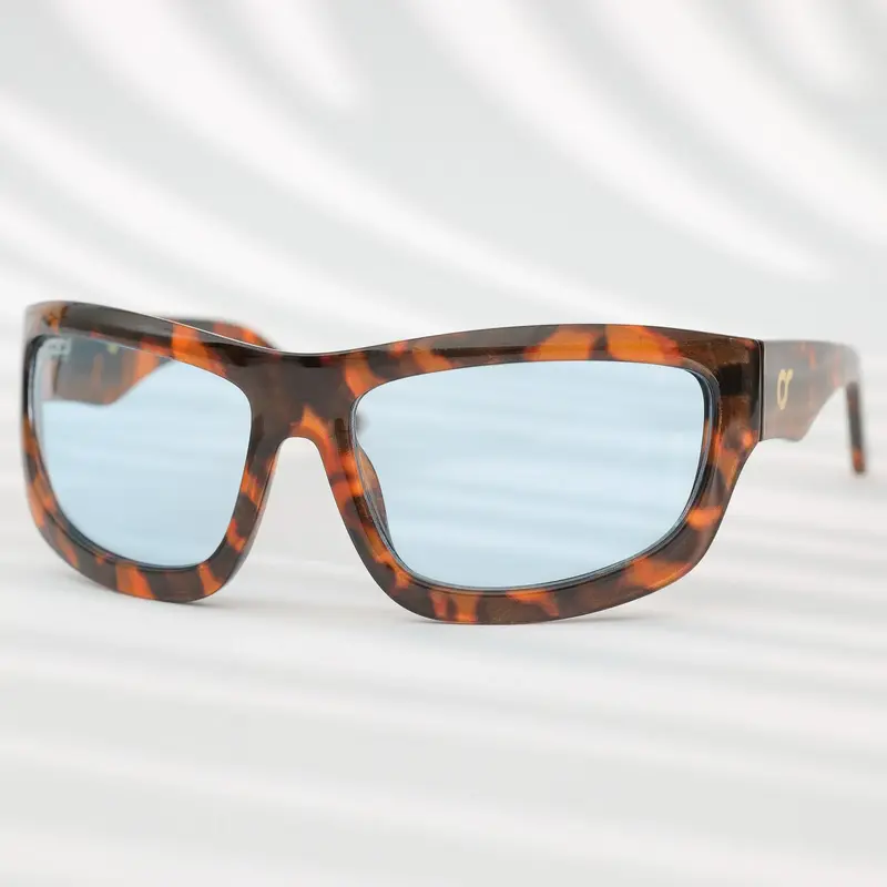OS SUNGLASSES OCCHIALI DA SOLE TARTARUGATO LENTE BLU OS2053-C04