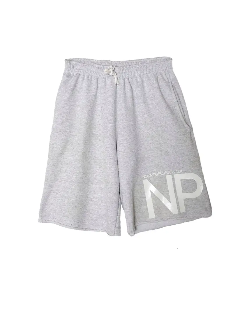 PANTA BALLET/BASKET FELPA NPHD GRIGIO MELANGE