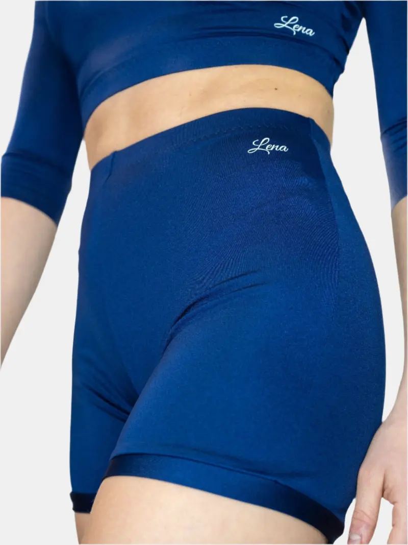 Pantaloncini Blu Flora Classic