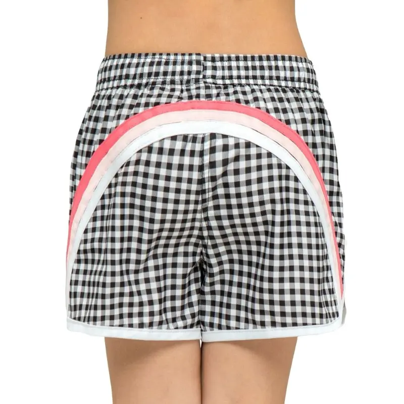 Pantaloncino da mare Sundek da bambina fantasia vichy