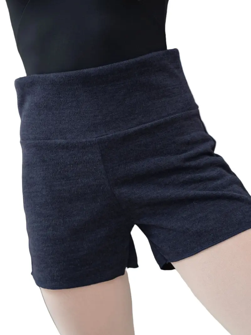 Pantaloncino per Riscaldamento Danza Blu Scuro MP918