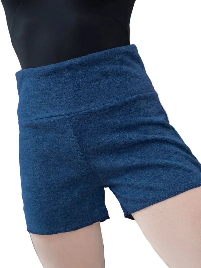 Pantaloncino per Riscaldamento Danza Indaco MP918