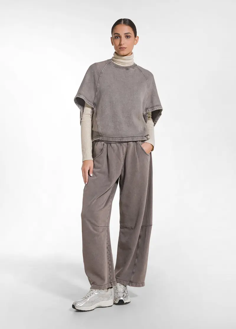 PANTALONE COMFORT COTONE BIO MARMORIZZATO OTHER