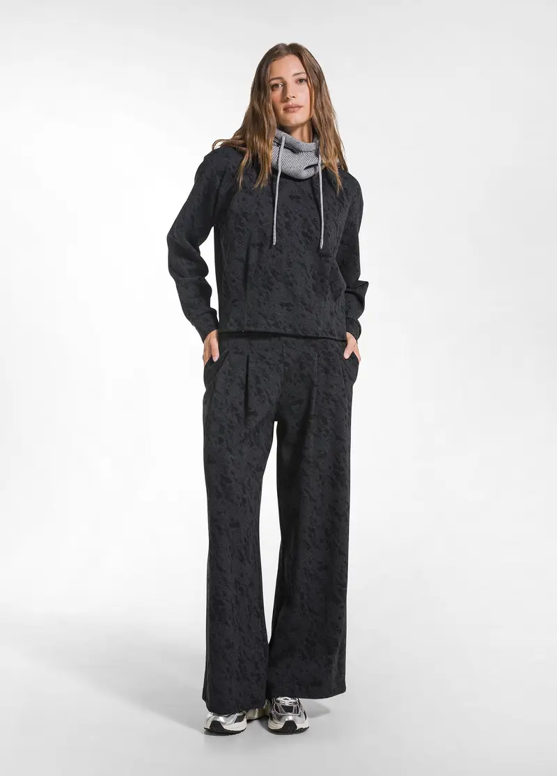PANTALONE CON PIEGHE EFFETTO MATELASSE' OTHER
