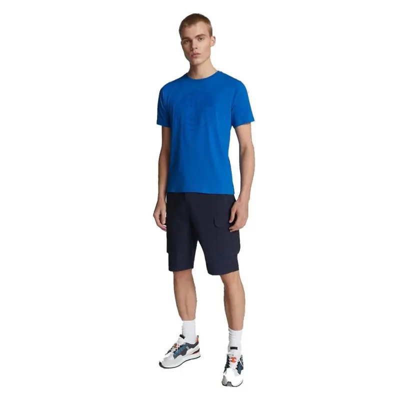 Pantalone corto da uomo North Sails colore blu e verde
