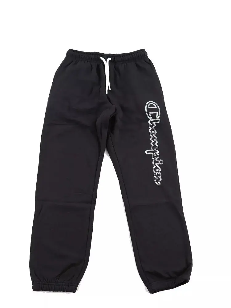 Pantalone di tuta da bambino Champion nero e grigio