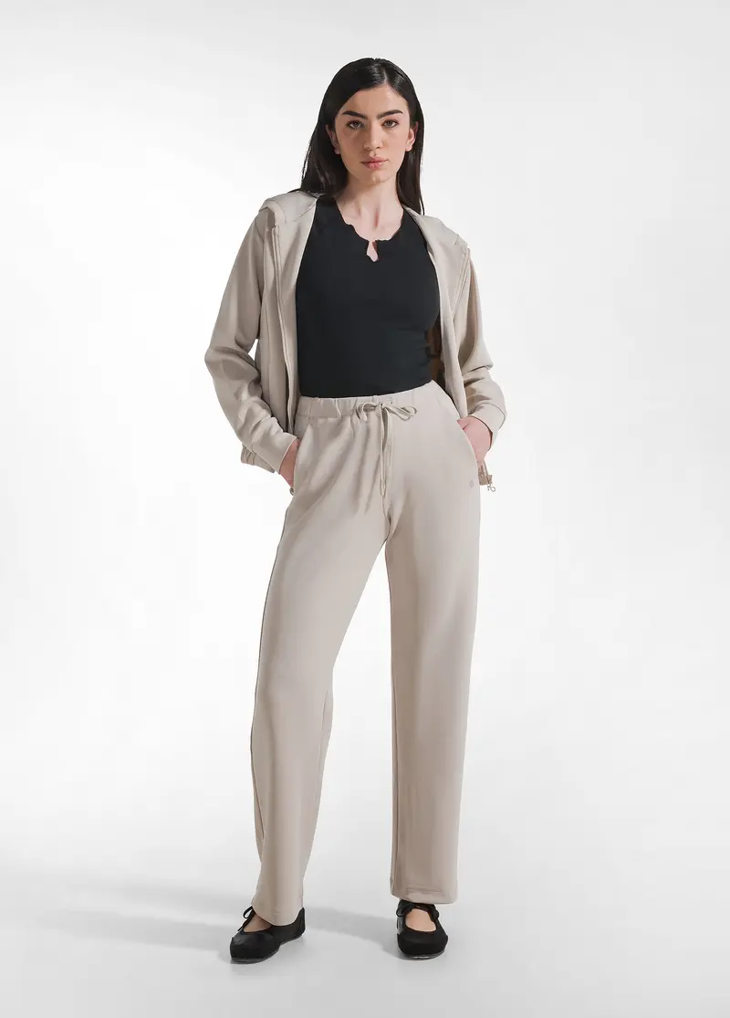 PANTALONE DRITTO SOFT TOUCH BEIGE