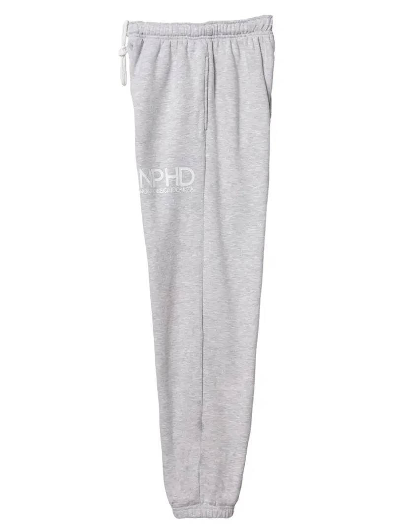 PANTALONE FELPA NPHD GRIGIO MELANGE