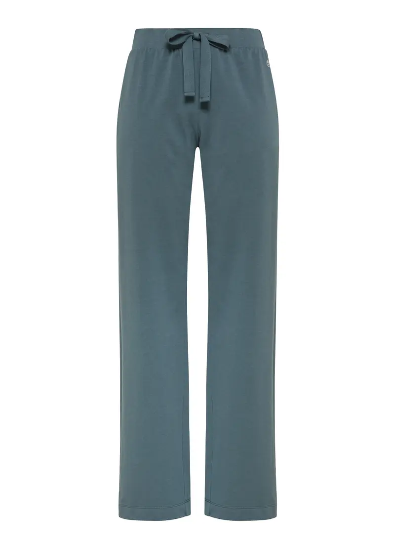 PANTALONE FELPA ORGANICA BLU
