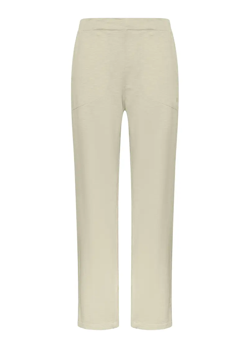 PANTALONE FELPA ORGANICA FIAMMATO BEIGE