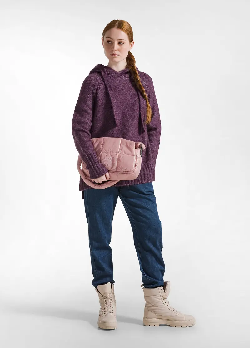 PANTALONE JOGGER IN DENIM LYOCELL BLU