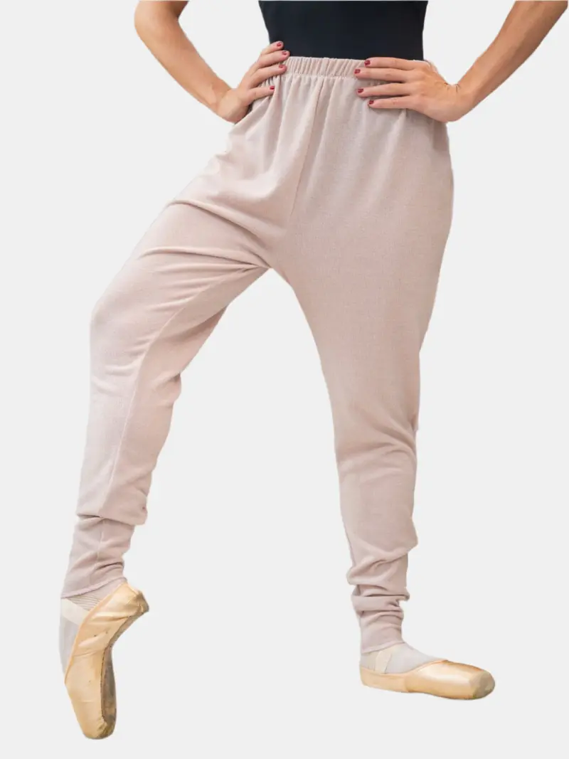 Pantalone per Riscaldamento Danza Rosa MP912