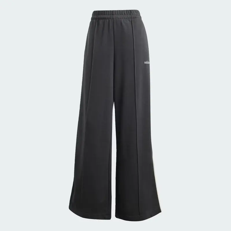 PANTALONI ADIDAS SEASONAL ESSENTIALS COLORPOP WIDE LEG NERI KC3933 DONNA