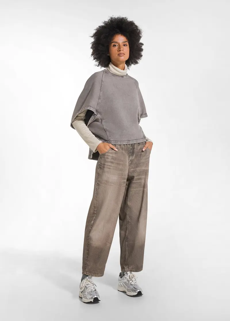 PANTALONI BALLOON STAMPA DENIM OTHER