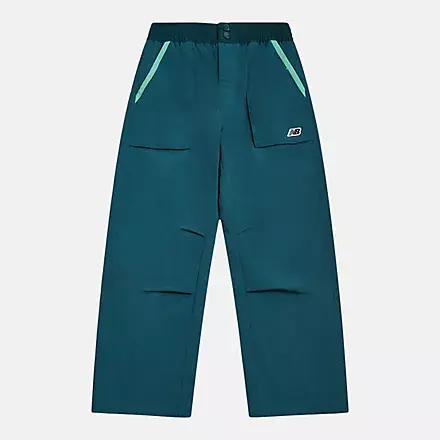 PANTALONI CARGO NEW BALANCE PREMIUM JUNIOR VERDE