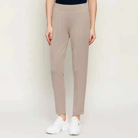 PANTALONI DONNA EA7 EMPORIO ARMANI SPORTY CASUAL BEIGE