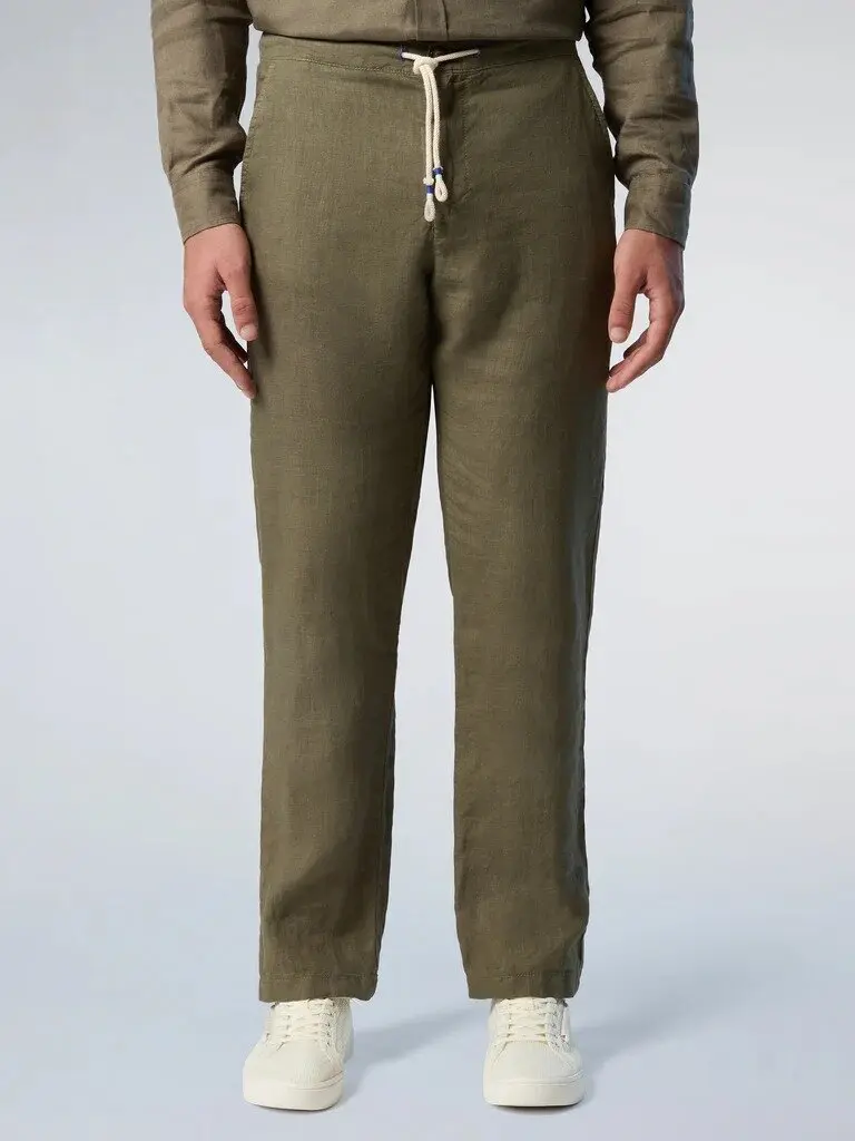 Pantaloni in lino North Sails uomo