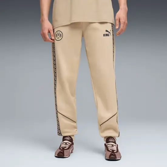 PANTALONI PUMA® BORUSSIA DORTMUND 25/26 KING ANTHEM BEIGE