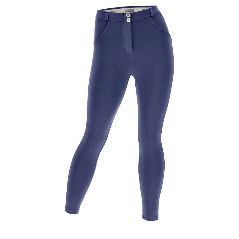 Pantaloni push up WR.UP® 7/8 curvy cotone organico