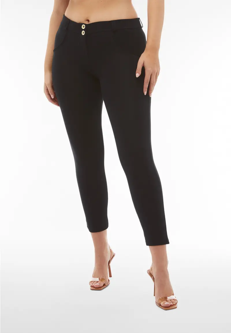 Pantaloni push up WR.UP® 7/8 superskinny cotone organico