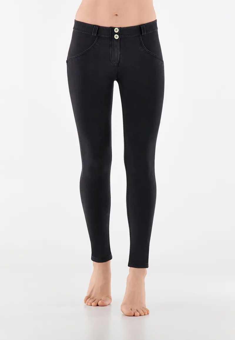 Pantaloni push up WR.UP® skinny in jersey-denim ecologico
