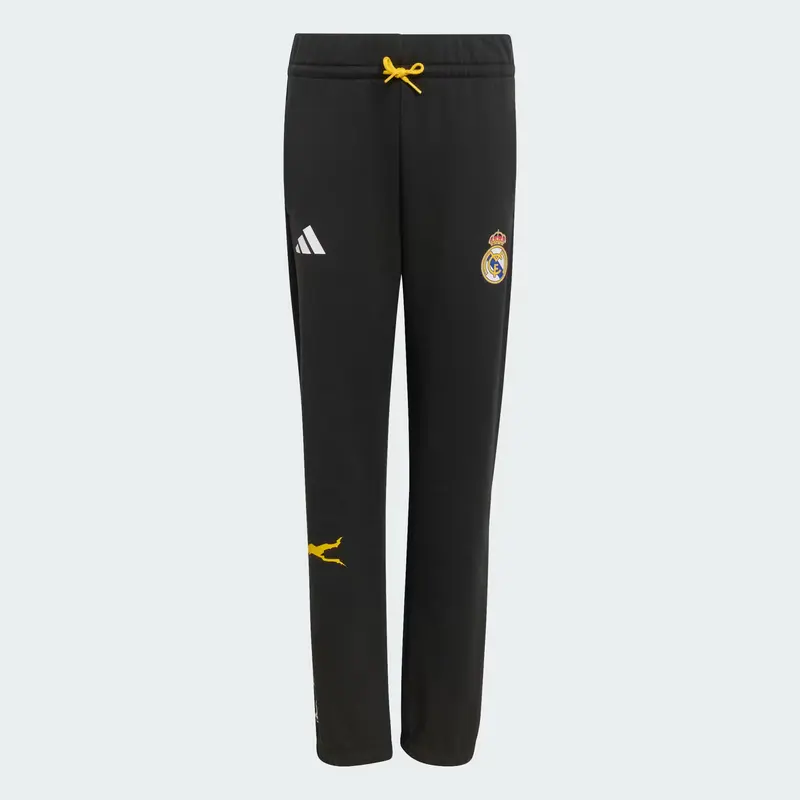 PANTALONI TUTA ADIDAS REAL MADRID X MARVEL AVENGERS NERI JY5855 BAMBINO