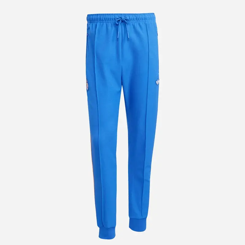 PANTALONI UOMO ADIDAS ORIGINALS REAL MADRID TRACK PANTS BLU REALE JN3057