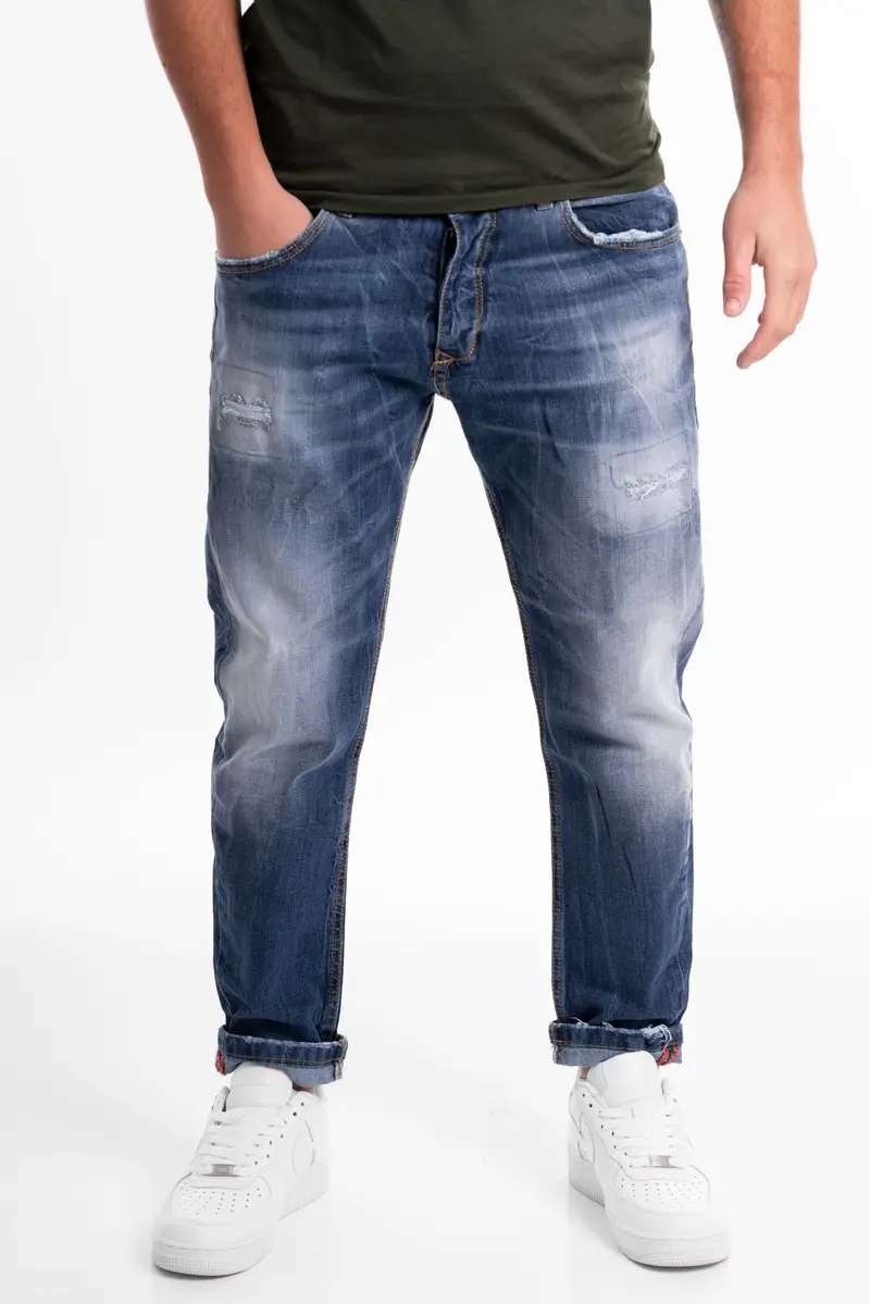 PATRICK&SON JEANS UOMO SKINNY SKINNY D45