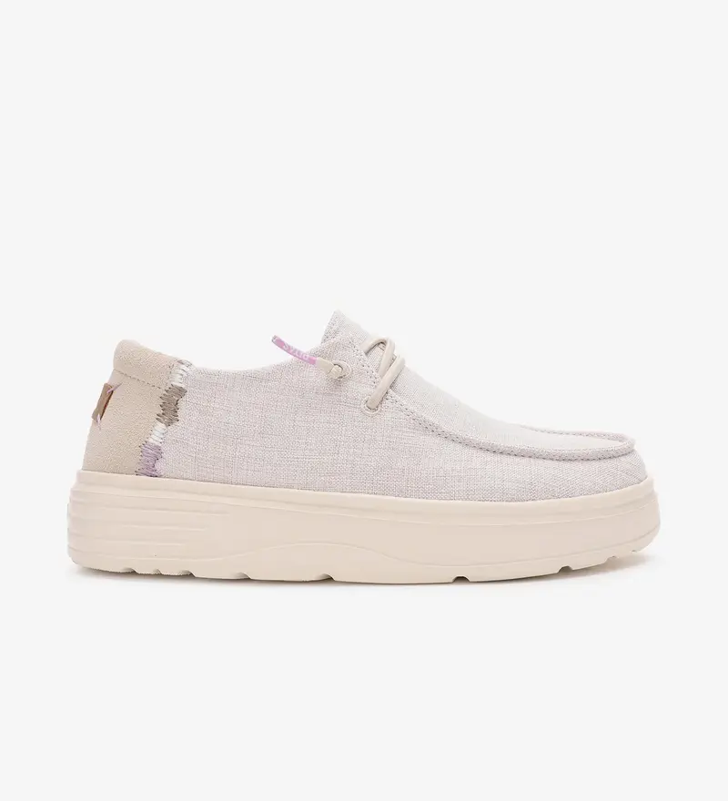 PITAS POPPY SCARPA IN TELA POPPY CRUDO