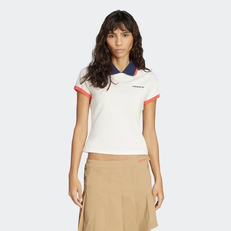 POLO ADIDAS ORIGINALS ADICOLOR BIANCA DONNA JY3515