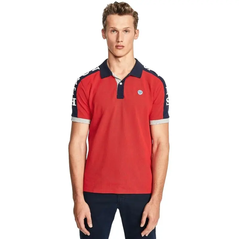 Polo rossa da uomo North Sails