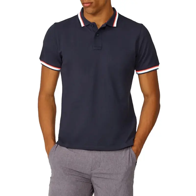 Polo Sundek da uomo con colletto e bottoni