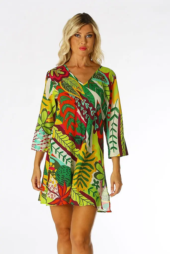 POSITANO BY JEAN PAUL KURTA COTONE MANICA LUNGA FANTASIA 51883 15