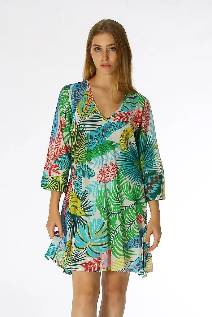 POSITANO BY JEAN PAUL KURTA COTONE MANICA LUNGA FANTASIA 51883 20
