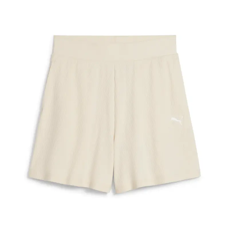 PUMA BERMUDA IN FELPA A VITA ALTA ESS ELEVATED CON LOGO DONNA 685026 87