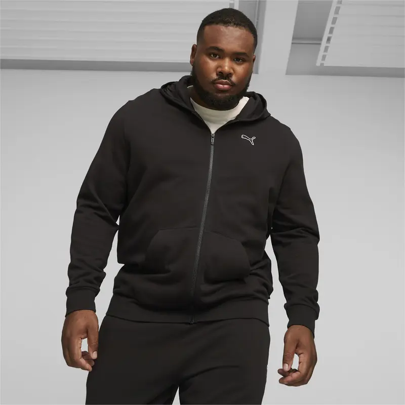 PUMA FELPA BETTER ESSENTIALS FULL ZIP UOMO 675979 01