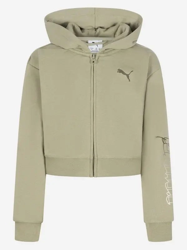 PUMA FELPA CON ZIP PUMA JR 692246 82