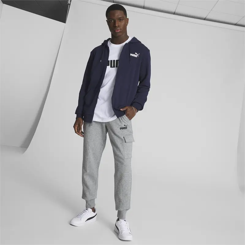 PUMA FELPA SMALL LOGO FULL ZIP UOMO 586704 06