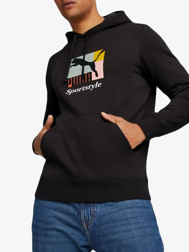 PUMA M CLASSICS BRAND LOVE HOODIE 621341 01