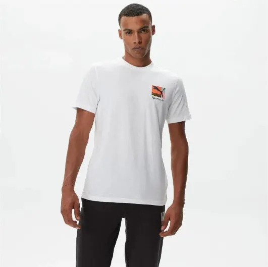 PUMA M CLASSICS BRAND LOVE T-SHIRT 621338 02