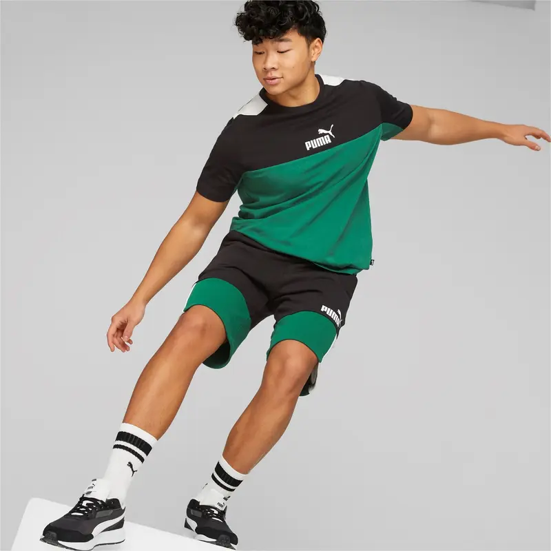 PUMA M ESS BLOCK SHORT 10" 847429 37
