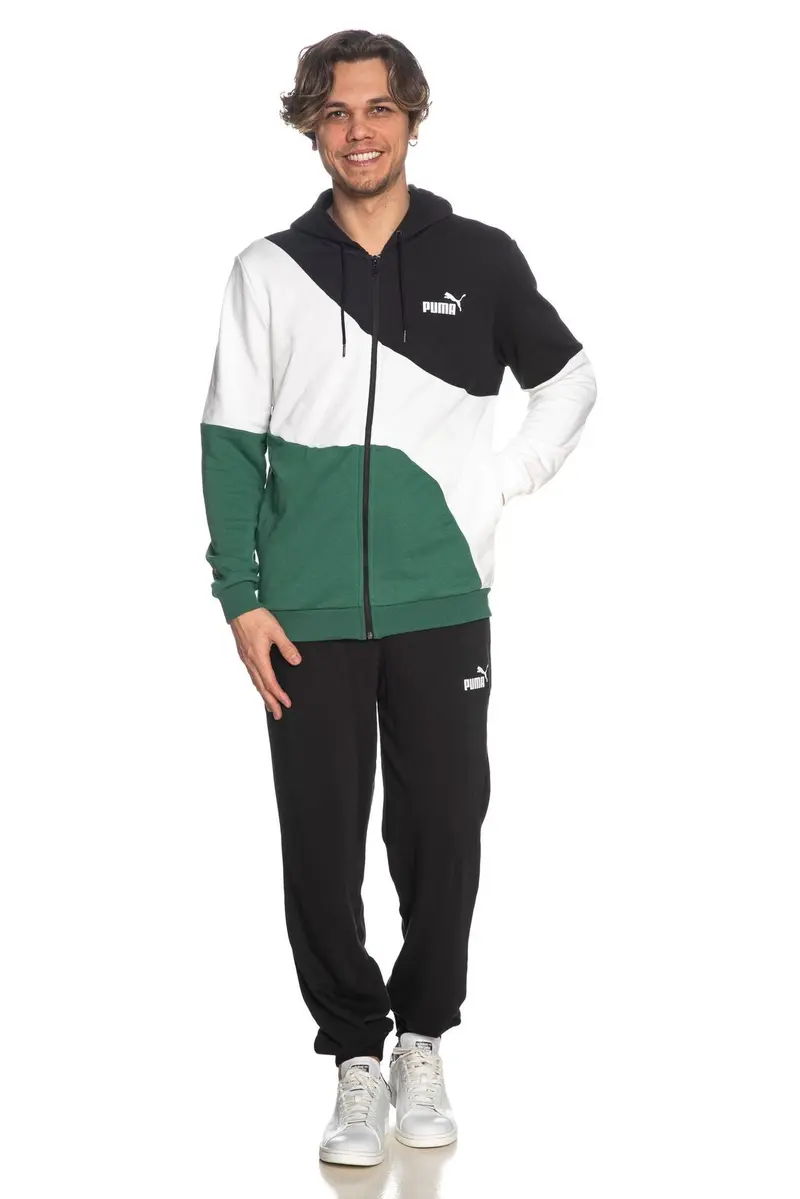 PUMA M POWER TRACKSUIT FULL ZIP HOODIE 676136 37